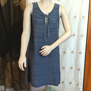 Earthbound Trading Co Sleeveless dress.